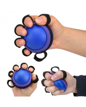 Hand Grip Ring Muscle Relax Training Tool PU Finger Exerciser Hand Gripper Strengthener Rehabilitation Fitness Equipment