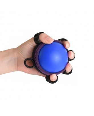 Hand Grip Ring Muscle Relax Training Tool PU Finger Exerciser Hand Gripper Strengthener Rehabilitation Fitness Equipment