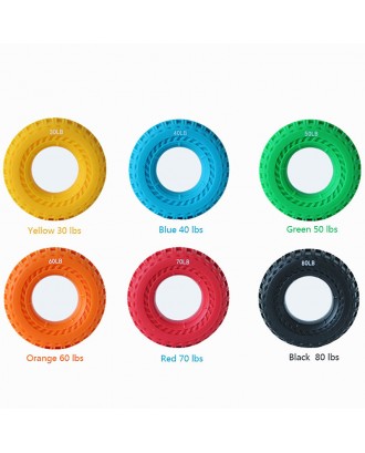 Silicone Grip Ring of Rehabilitation Training Tyre Shape Hand Grips of Fitness Equipment Hand Muscle Develop of A-Shape Gripper