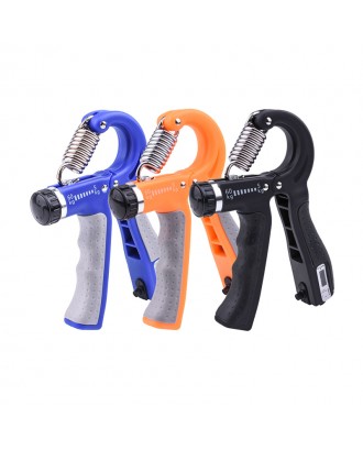 Adjustable Hand Grip Strengthener Count Hand Exerciser Grip Workout Finger Strength Muscle Trainer Non-Slip Handles Wrist Gym