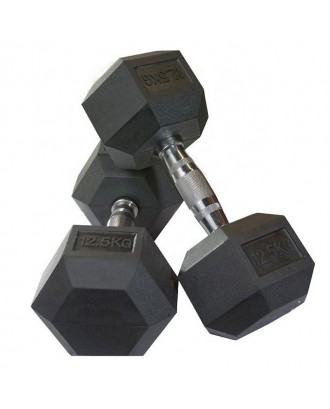 Dumbbells dumbbell manufacturers buy cheap rubber hexagonal fitness equipment fitness dumbbell set