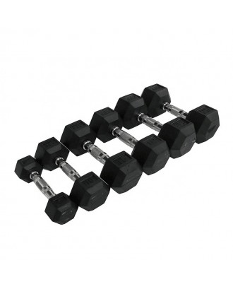 Dumbbells dumbbell manufacturers buy cheap rubber hexagonal fitness equipment fitness dumbbell set