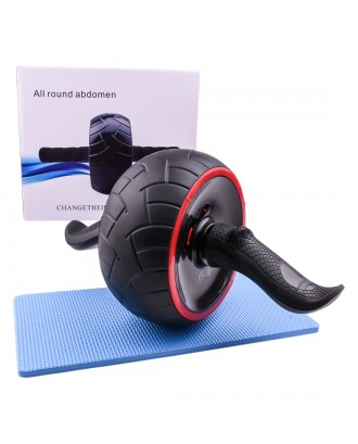 Dual Ab Wheel Exercise And Fitness Wheel with Anti Slip Grips and Double Wheels Core Abdominal Trainers