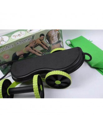 Abdominal Wheel Double-wheel Tensioner Fitness Roller Abdominal Muscle Training Device Multi-functional Abdomen