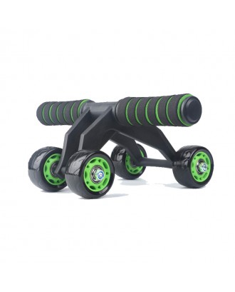 Factory Custom Four Wheel Frog AB Wheel Bearing Silent Roller Abdominal Exercise Core Muscle Abdominal Trainer